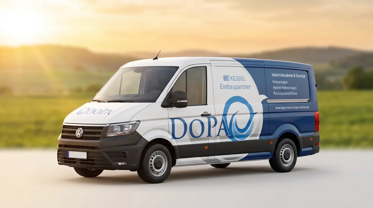 DoPa Servicefahrzeug im Einsatz in Süddeutschland